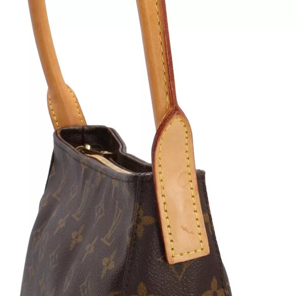 LOUIS VUITTON Shoulder Bag Monogram canvas Monogram Looping MM used - Picture 8 of 9